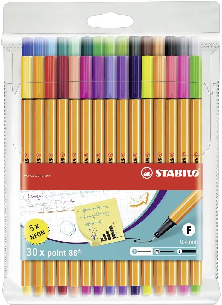 STABILO Fineliner point 88, 30er Set