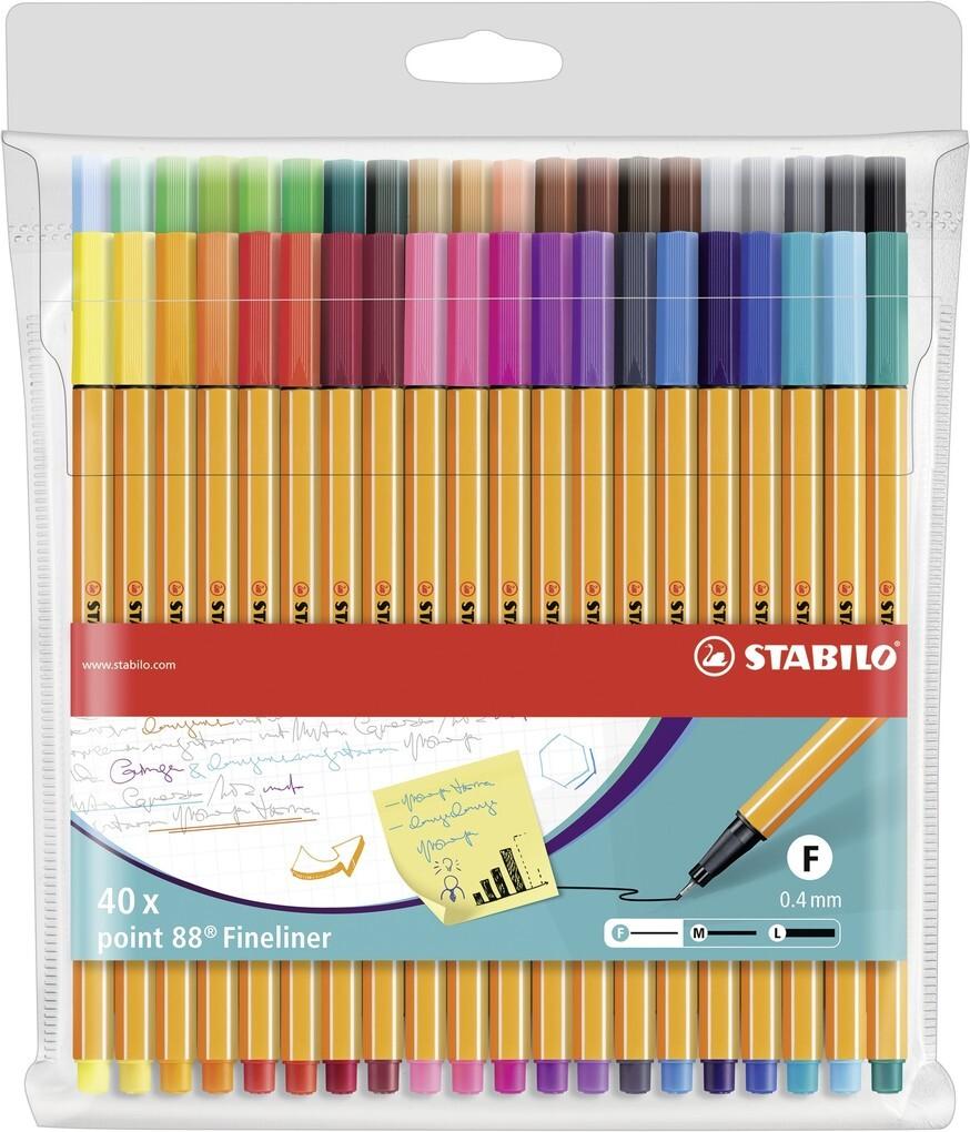 STABILO Fineliner point 88, 40er Set