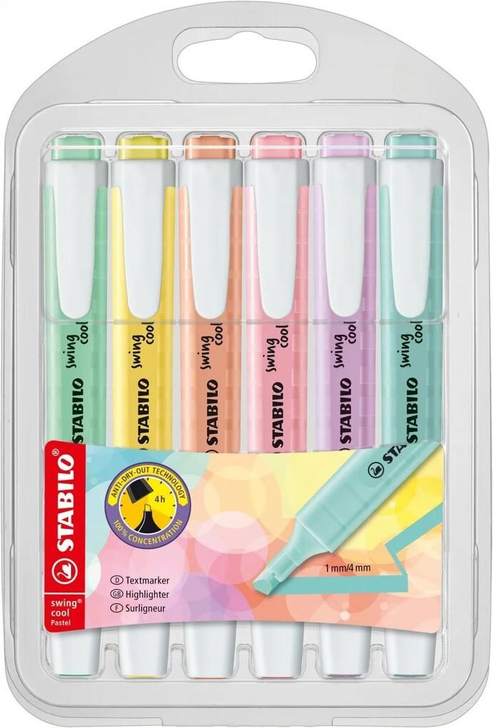 STABILO Marker swing cool Pastel Edition 6er Etui