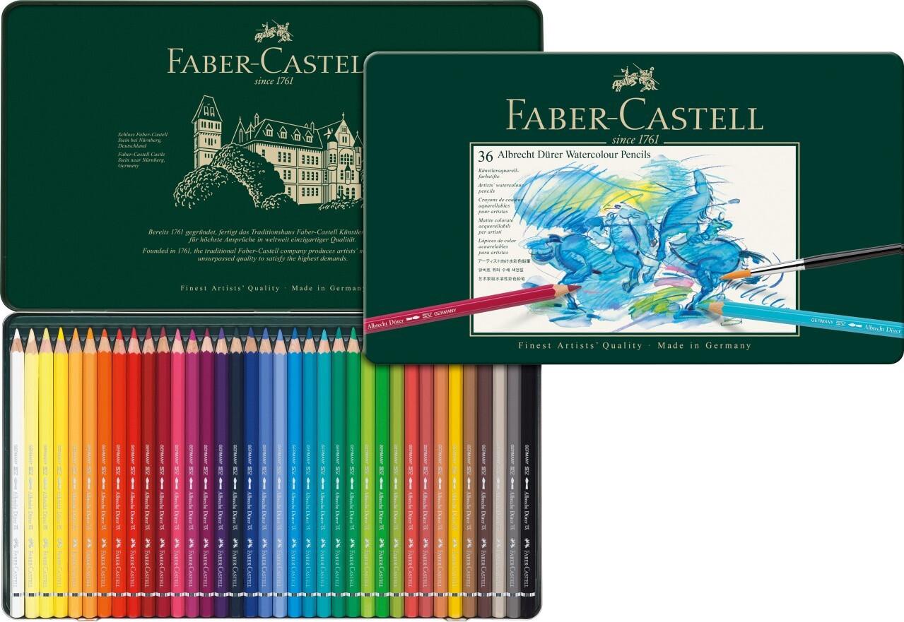 Faber-Castell Aquarellstifte Albrecht Dürer, 31er Set Metalletui