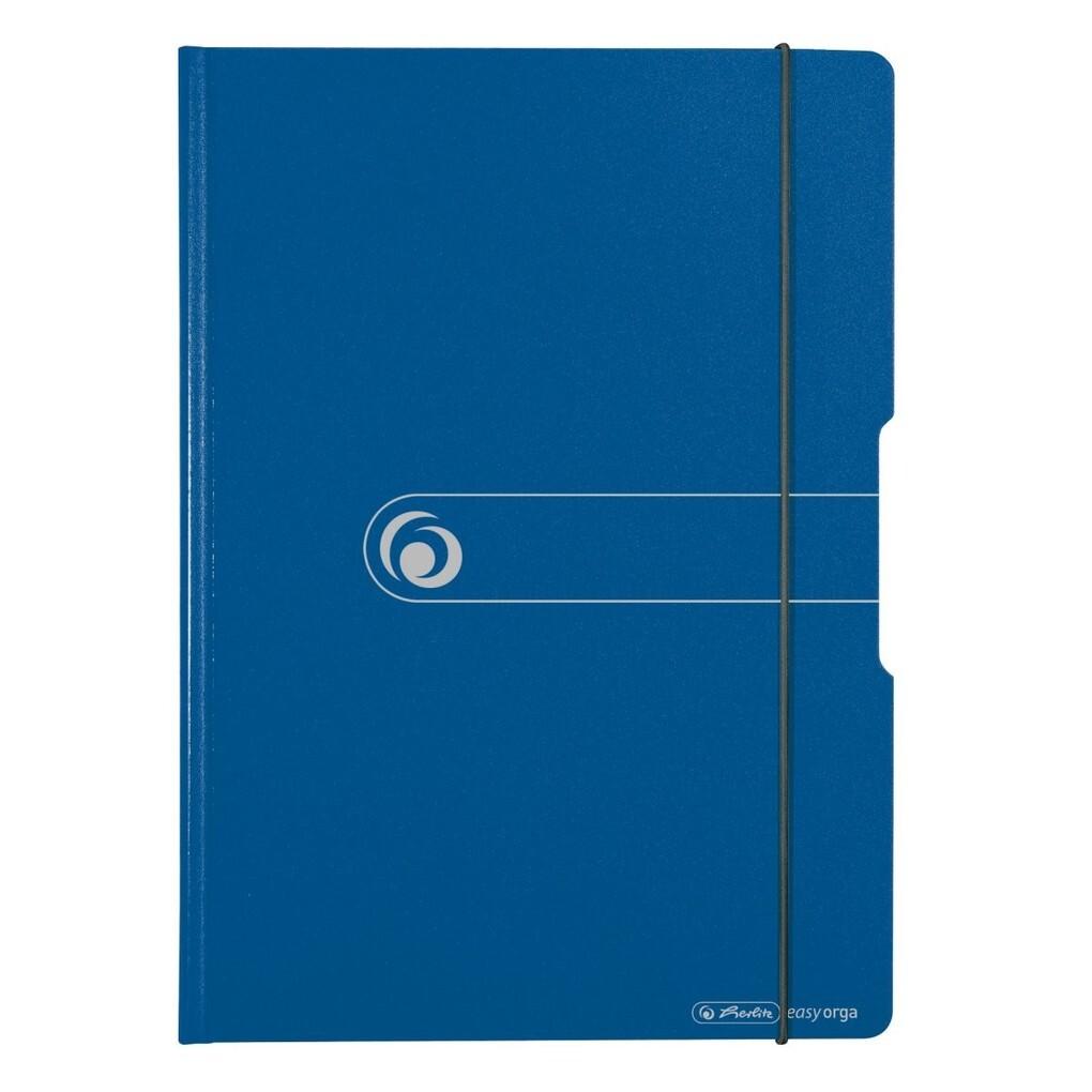 Herlitz Klemmbrettmappe Polyfoam A4, Blau