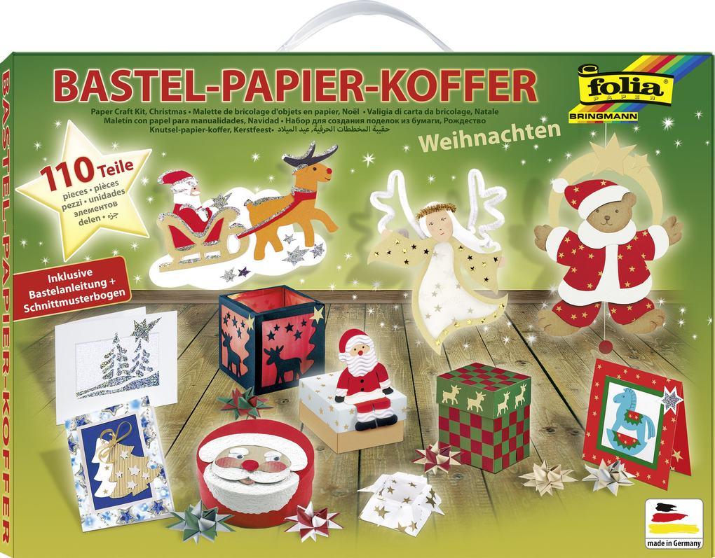 Folia Bastel-Koffer WEIHNACHTEN II , 110-teilig