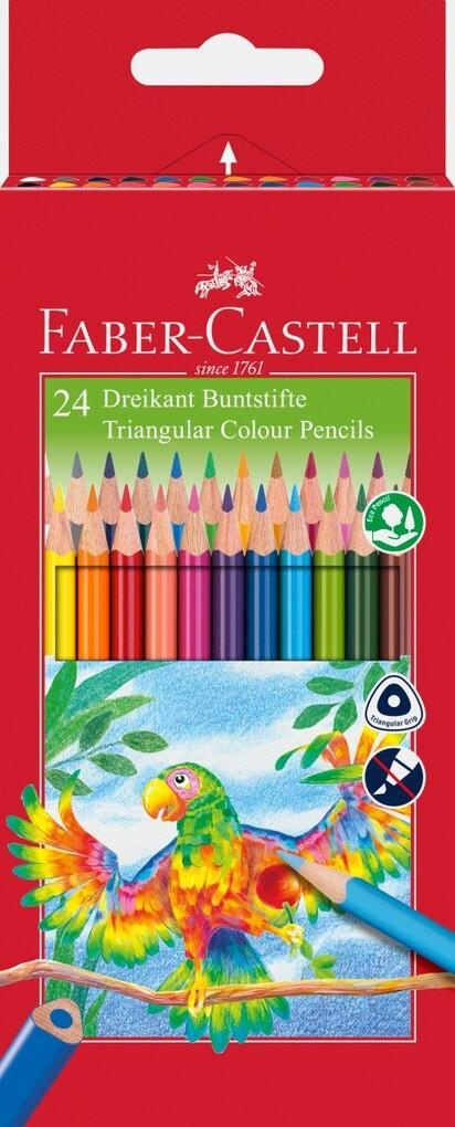 Faber-Castell Buntstifte dreikant 24er Set