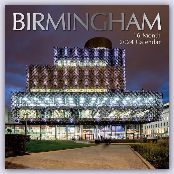 Birmingham 2024 - 16-Monatskalender