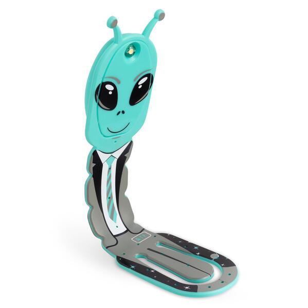 Flexilight Pals - Aliens Blau - Leselampe Buchleuchte