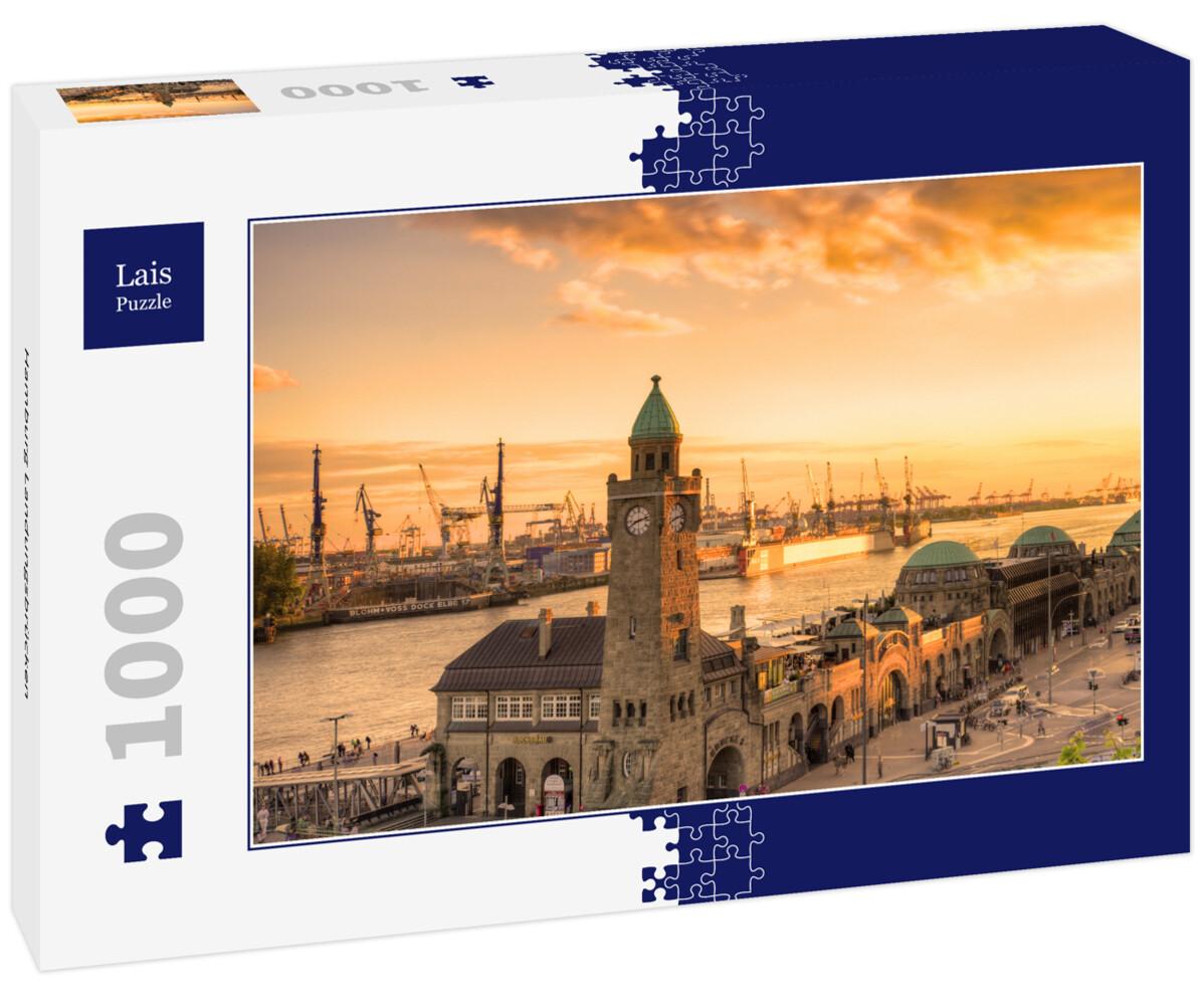 Lais Puzzle - Hamburg Landungsbrücken - 1000 Teile