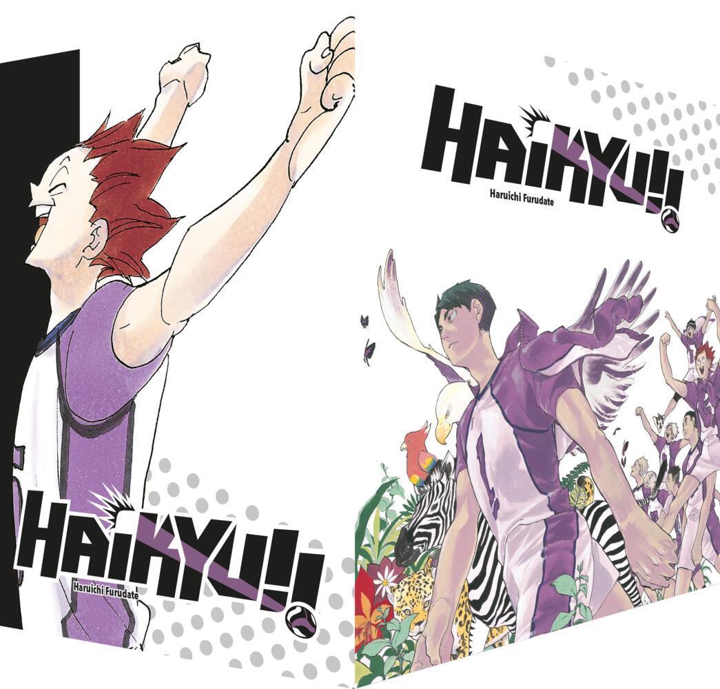 Haikyu!! Sammelbox 4 - Band 31-40 im Schuber