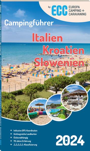 ECC Campingführer Italien / Kroatien / Slowenien 2024