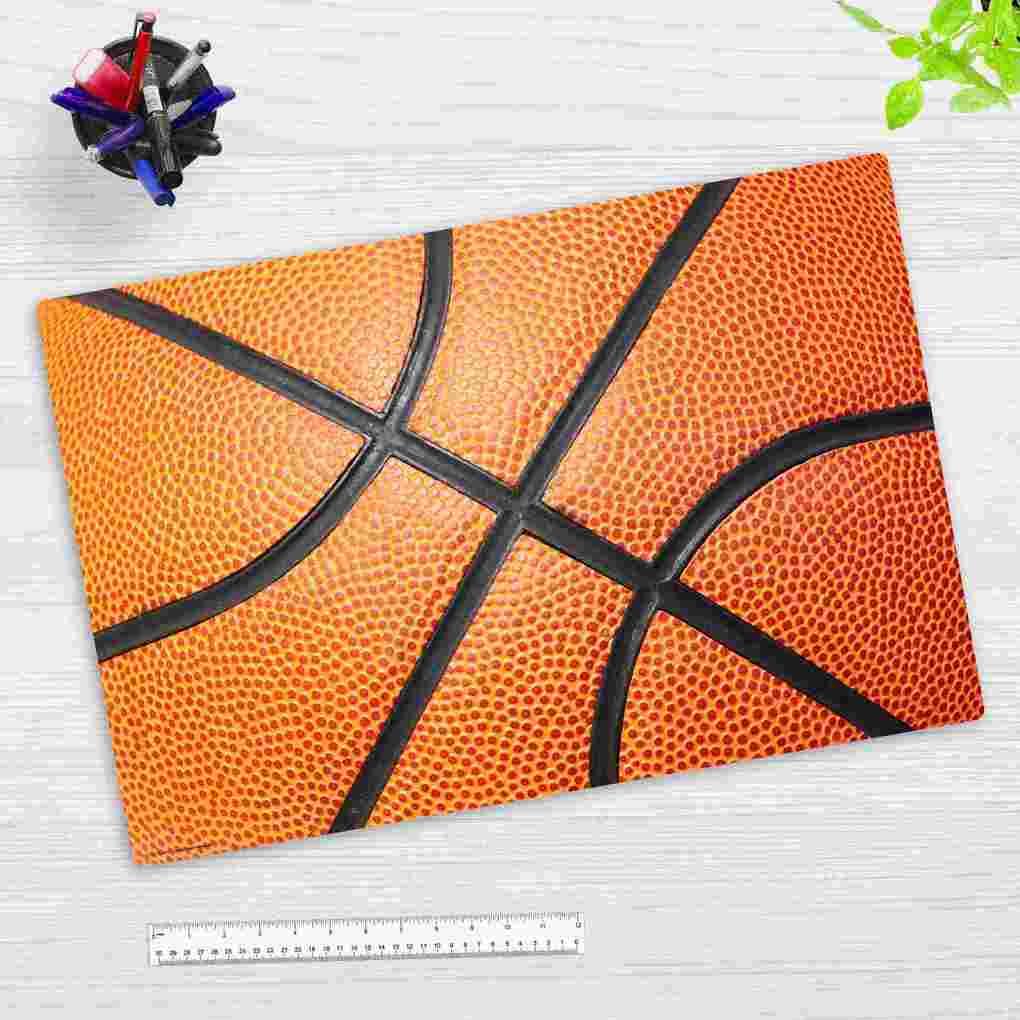 Cover-your-desk Schreibtischunterlage für Kinder und Erwachsene Basketball, aus hochwertigem Vinyl , 60 x 40 cm