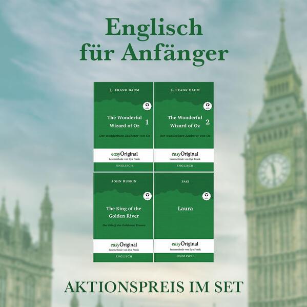 Englisch für Anfänger (Bücher + 4 MP3 Audio-CDs) - Lesemethode von Ilya Frank