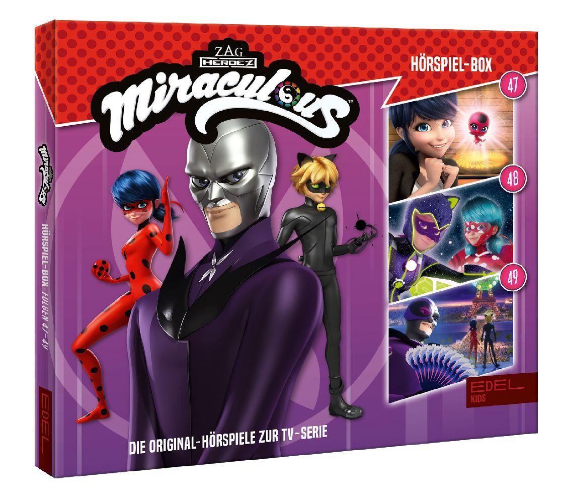 Miraculous - Hörspiel-Box. Folge.47-49, Audio-CD