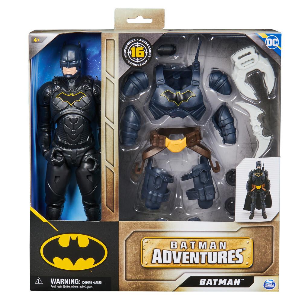 Spin Master - Batman 30cm Figur mit Clip-On Access