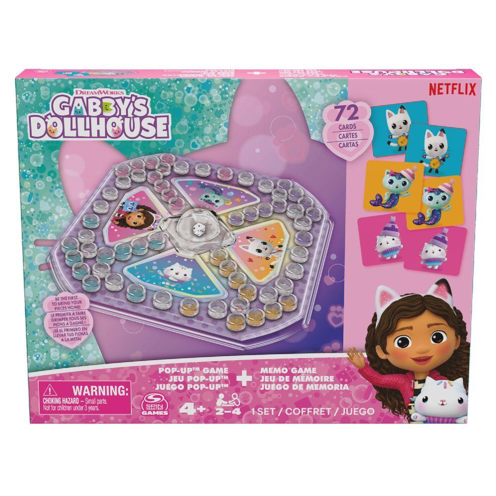 Spin Master - Gabbys Dollhouse - PopUp & Memo Game