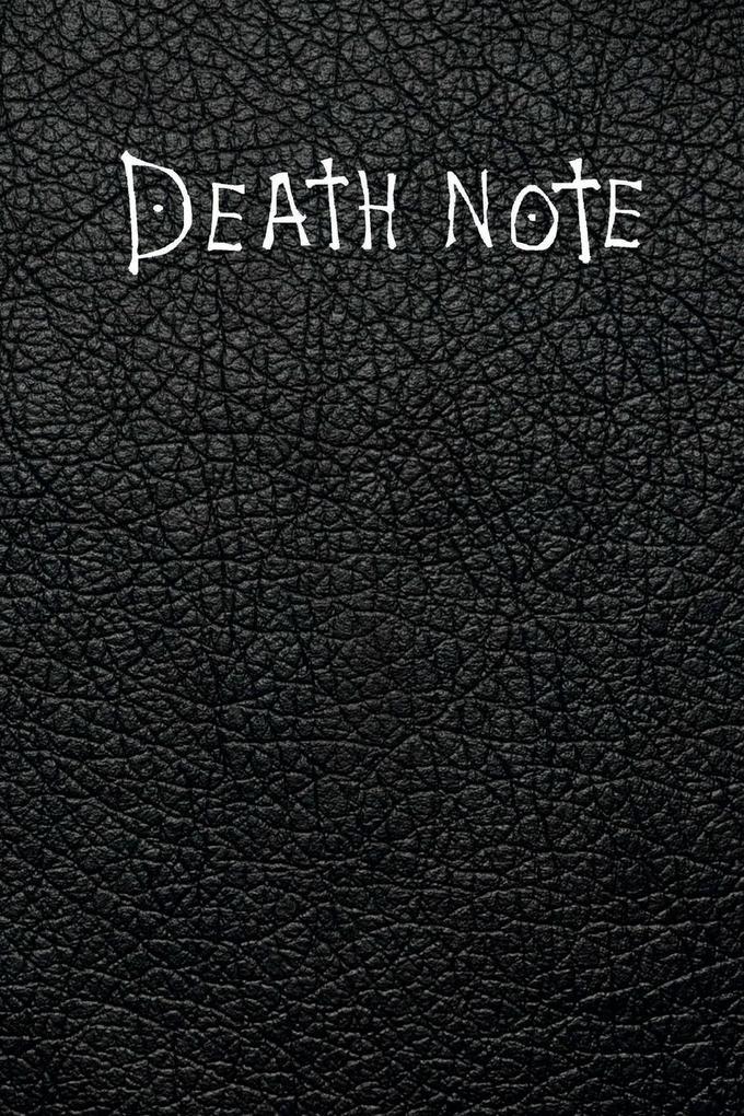 Death Note Notebook with rules