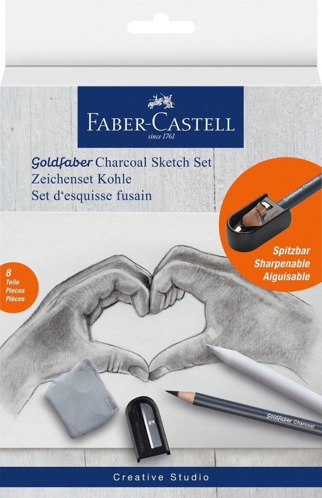 Faber-Castell Zeichenset Goldfaber Charcoal