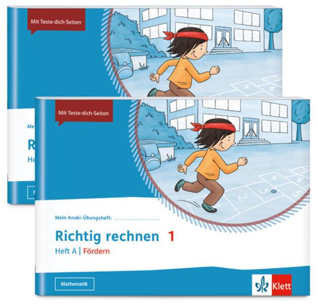 Mein Anoki-Übungsheft -Paket Richtig rechnen 1. Fördern