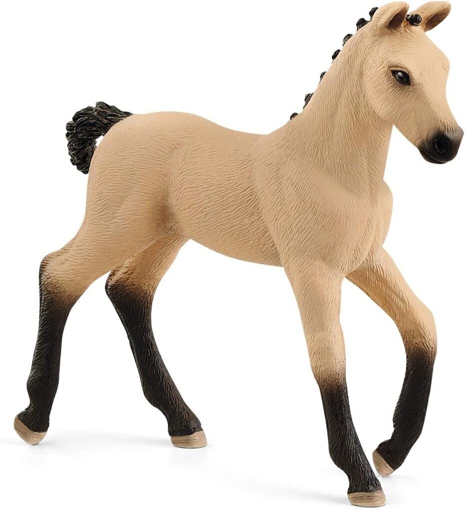 Schleich 13929 - Horse Club, Hannoveraner Fohlen Falbe, Tierfigur, Höhe: 8 cm