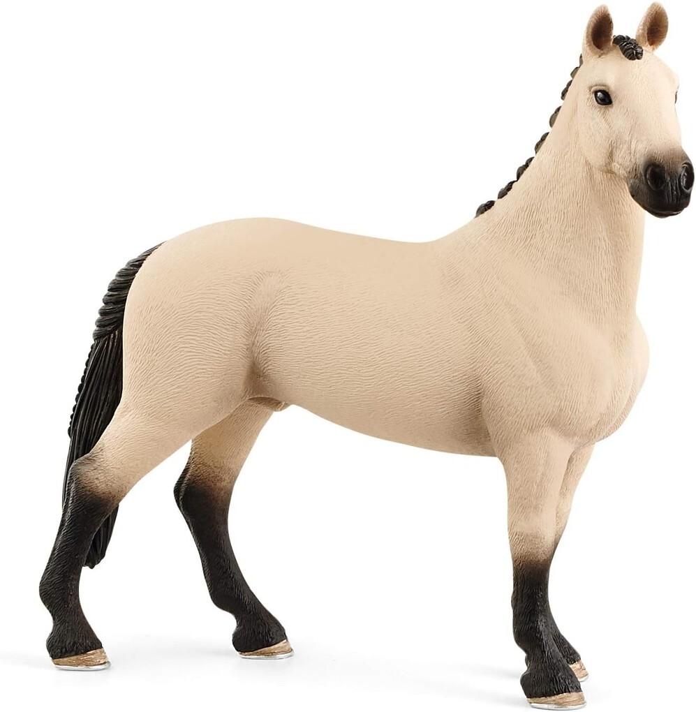 Schleich 13928 - Horse Club, Hannoveraner Wallach Falbe, Tierfigur, Pferd, Höhe: 12 cm