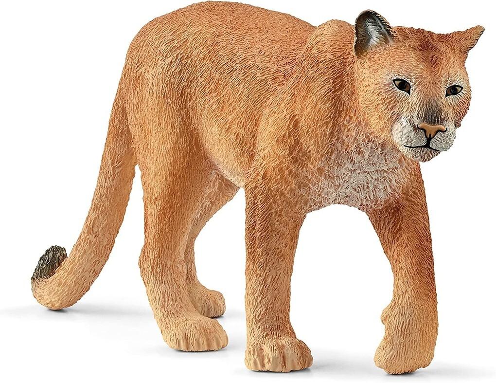 Schleich 14853 - Wild Life, Puma, Tierfigur, Höhe: 5,4 cm