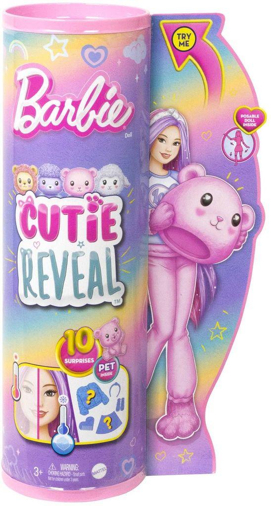 Barbie - Barbie Cutie Reveal Kuschelweich Serie - Teddybär