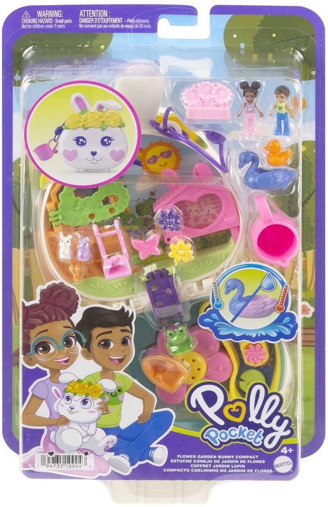 Polly Pocket - Polly Pocket Blumen-Häschen Schatulle