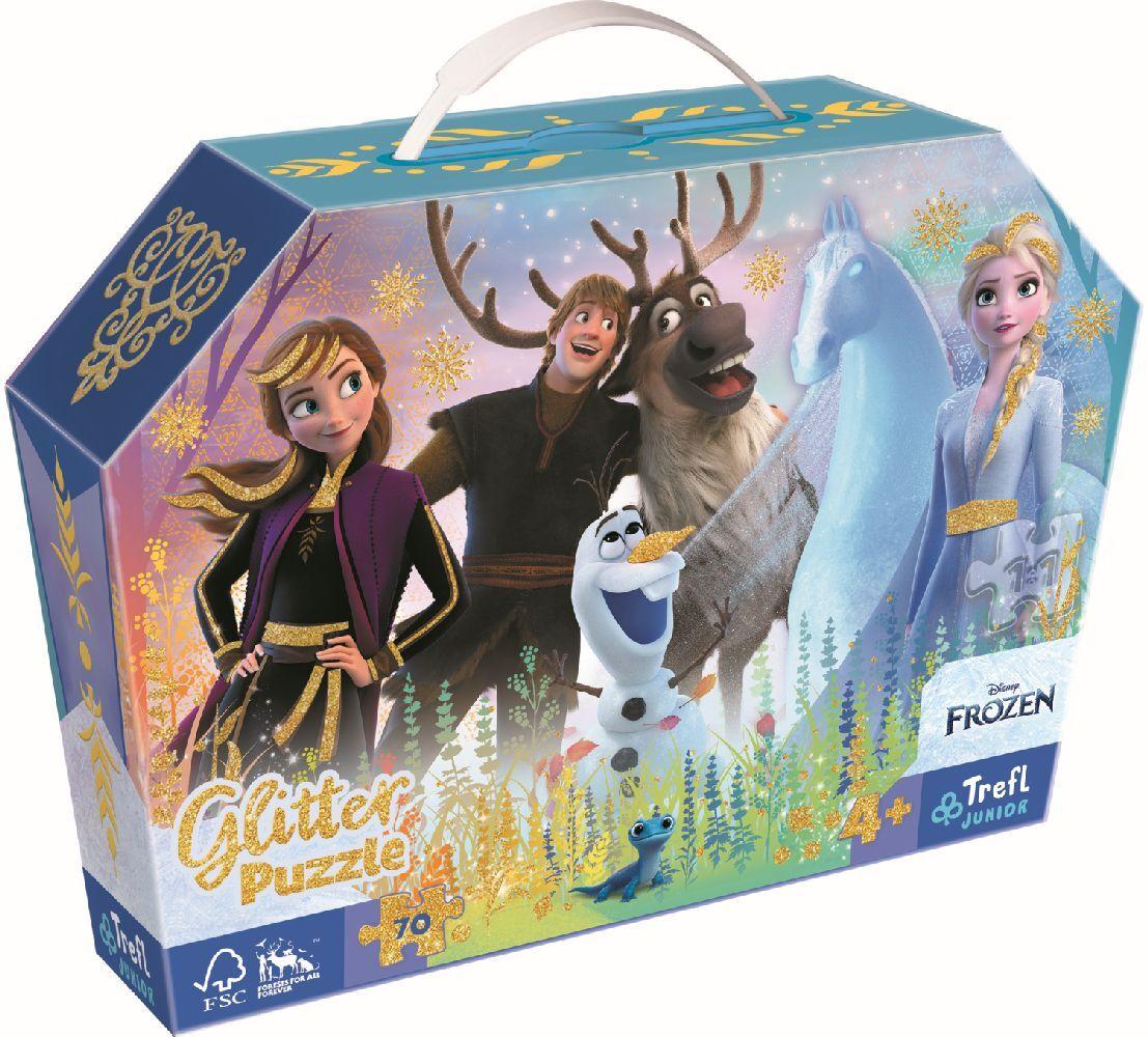 Junior Glitzer Puzzle 70 Teile Disney Frozen