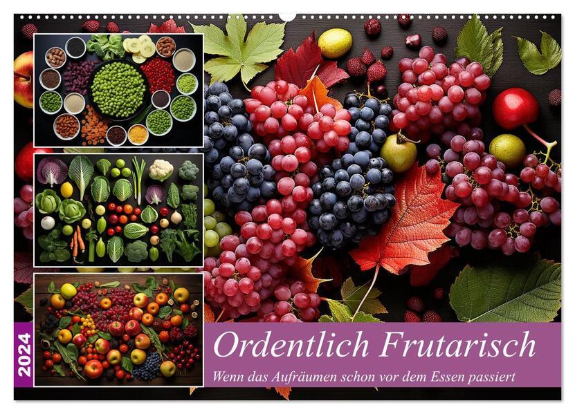 Ordentlich Frutarisch (Wandkalender 2024 DIN A2 quer), CALVENDO Monatskalender