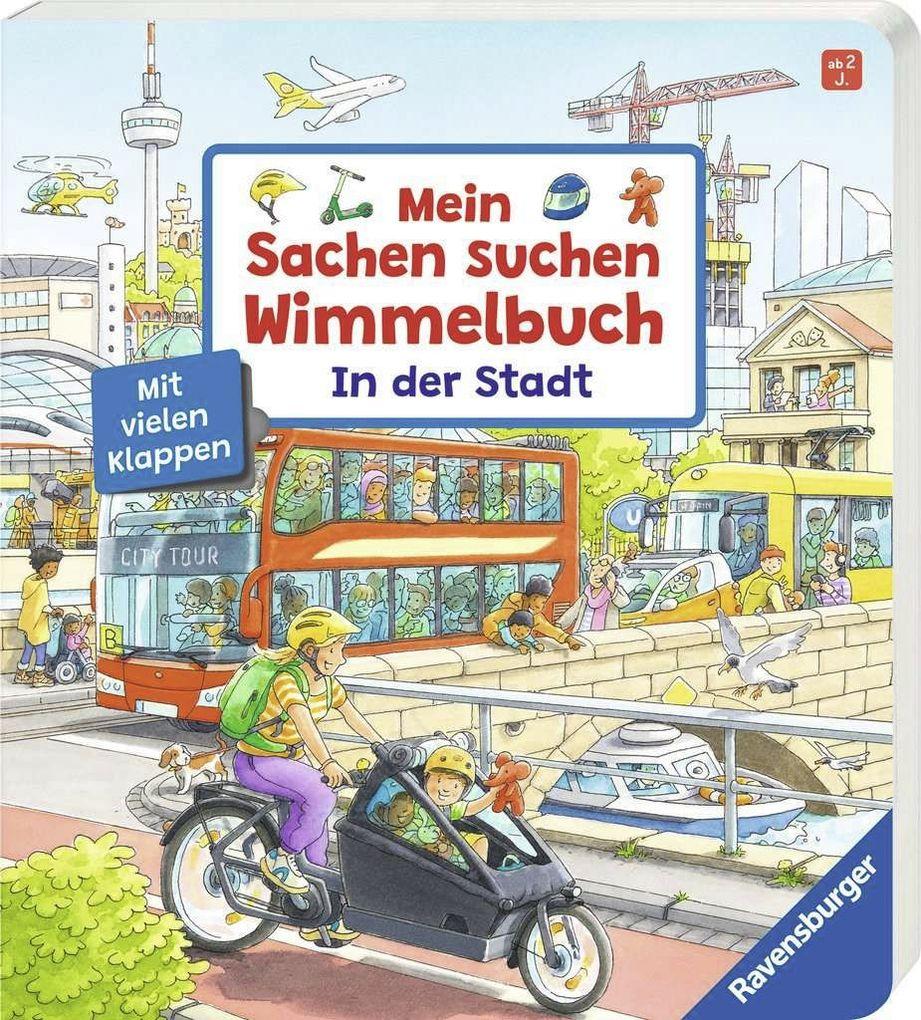 Mein Sachen suchen Wimmelbuch: In der Stadt