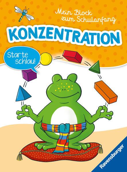 Ravensburger Mein Block zum Schulanfang: Konzentration - Rätselblock ab 6 Jahre - Konzentrationsspiele