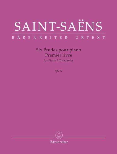 Six Études für Klavier op. 52 -Premier livre-