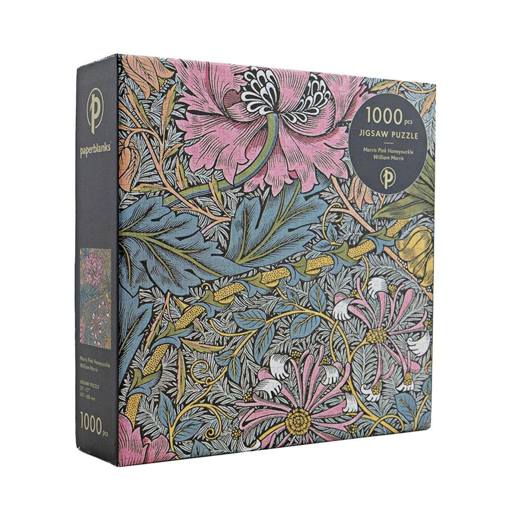 Paperblanks Morris Pink Honeysuckle William Morris Jigsaw Puzzles Puzzle 1000 Piece