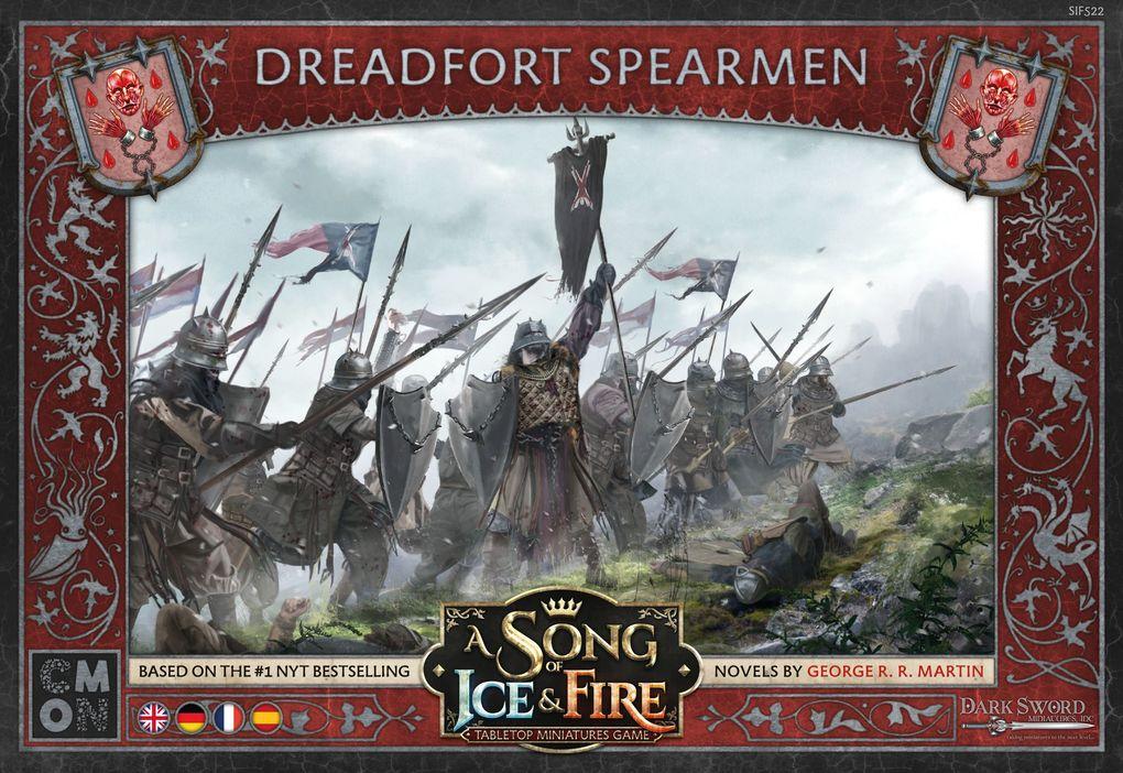 CMON - A Song of Ice & Fire - Dreadfort Spearmen, Speerträger von Grauenstein