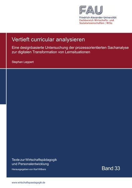 Vertieft curricular analysieren