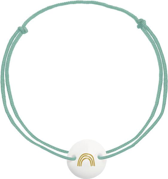 Armband - Armband mit Porzellananhänger