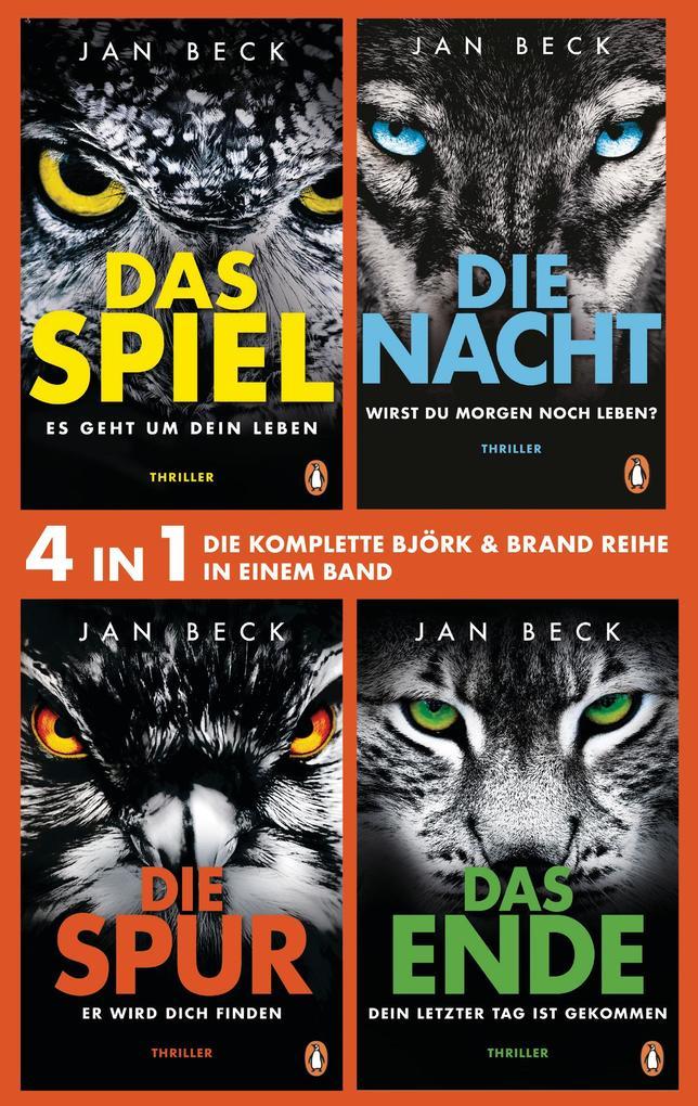 Die Björk und Brand Reihe Band 1-4: Das Spiel, Die Nacht, Die Spur, Das Ende (4in1-Bundle)