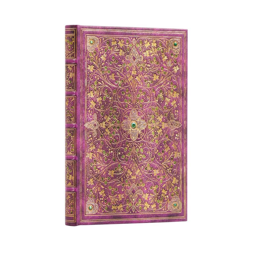 Paperblanks Diamond Jubilee Sangorski & Sutcliffe Hardcover Mini Lined Elastic Band Closure 176 Pg 85 GSM