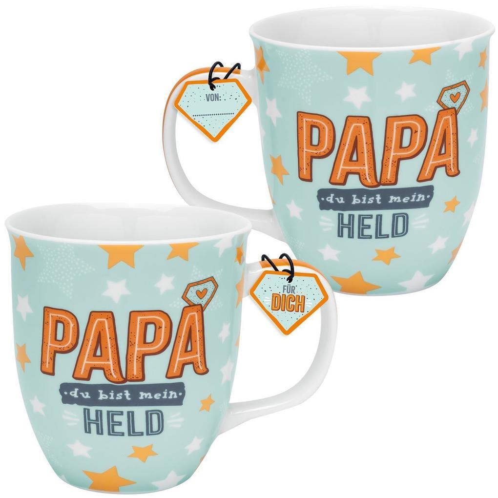 GRUSS & CO Tasse Motiv "Papa du bist mein Held"