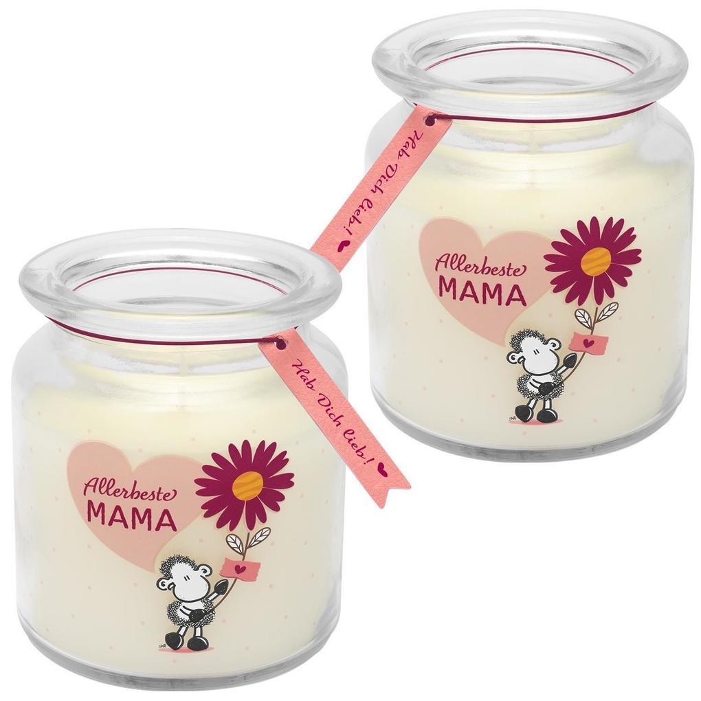 Sheepworld Kerze im Glas Motiv "Allerbeste Mama"