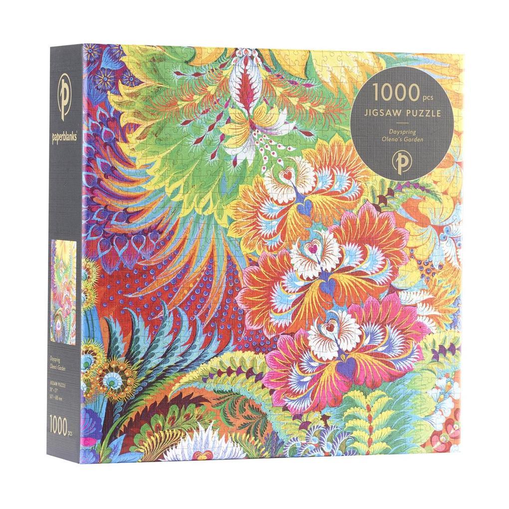 Paperblanks Dayspring Olena's Garden Puzzle 1000 PC