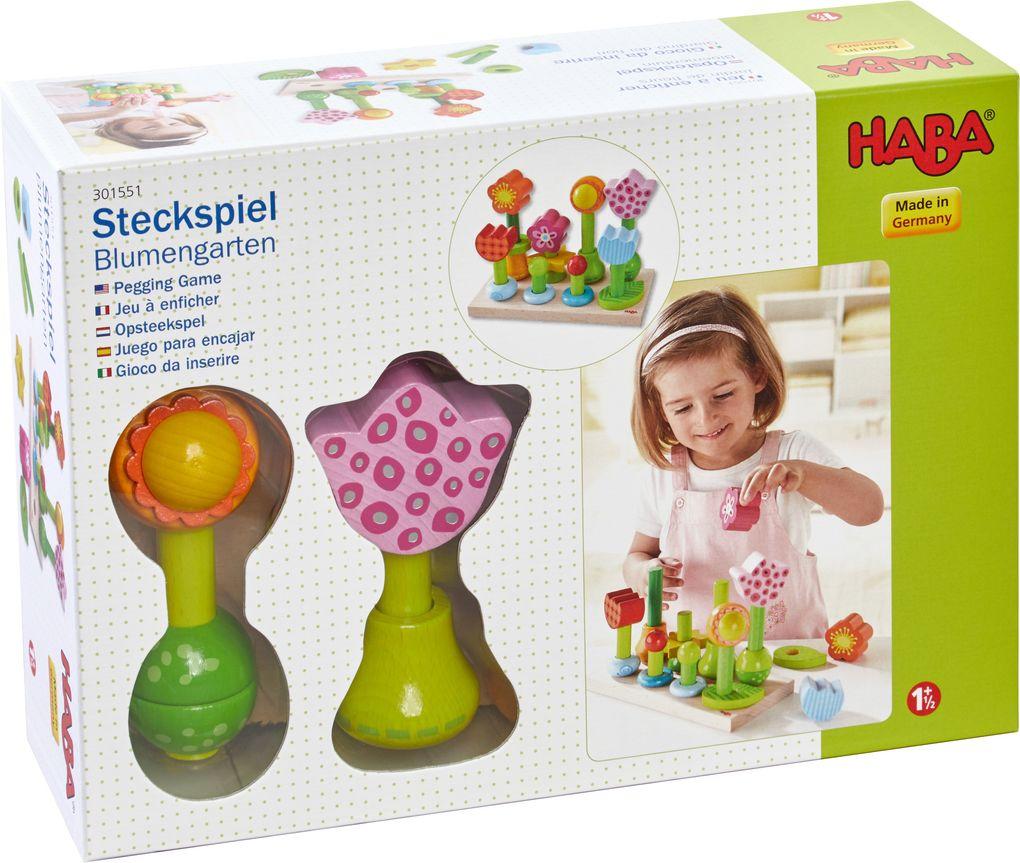 HABA - Steckspiel Blumengarten