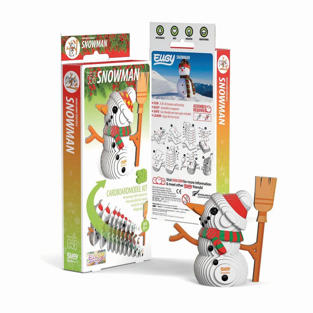 EUGY - 3D Bastelset Schneemann