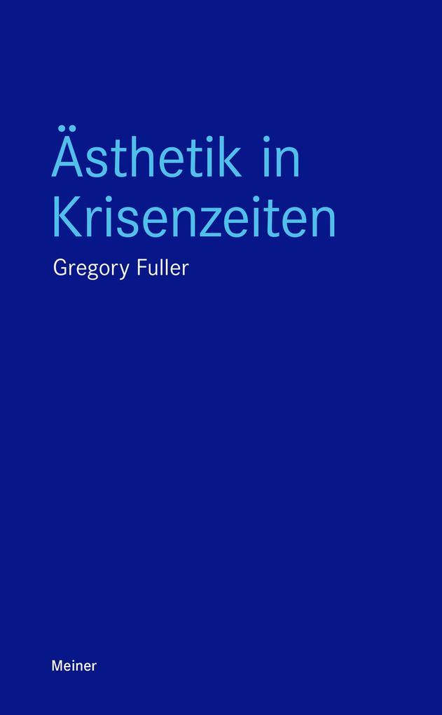 Ästhetik in Krisenzeiten