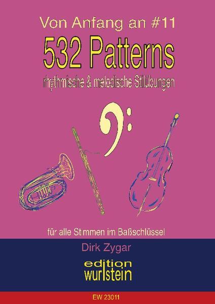 532 Patterns - rhythmische und melodische Stilübungen - Bass