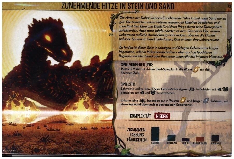 Spirit Island: Zunehmende Hitze in Stein und Sand (Mini-Eweiterung)