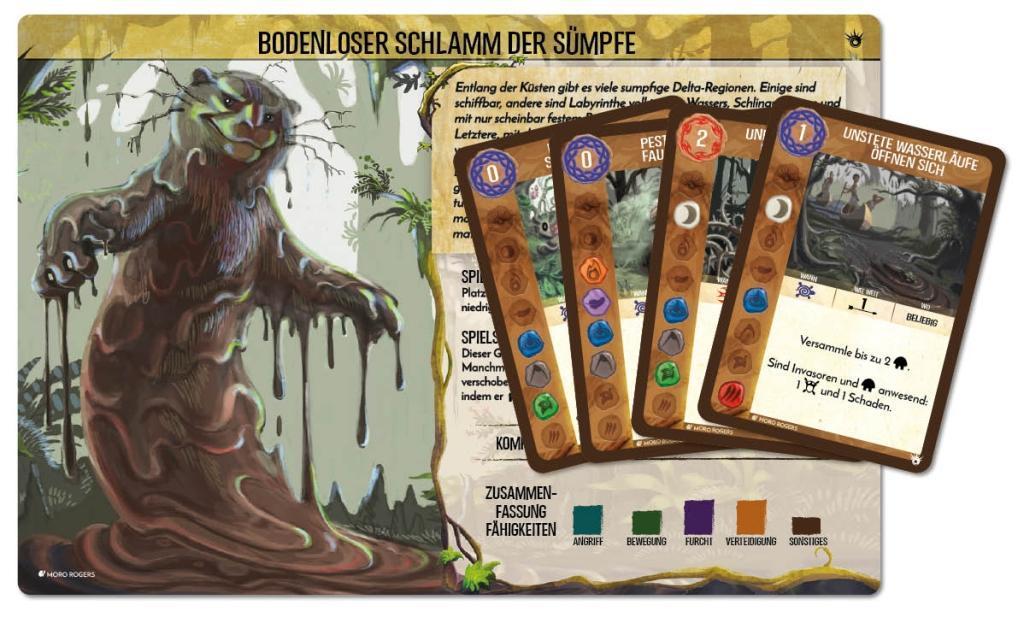 Spirit Island: Bodenloser Schlamm der Sümpfe (Mini-Eweiterung)