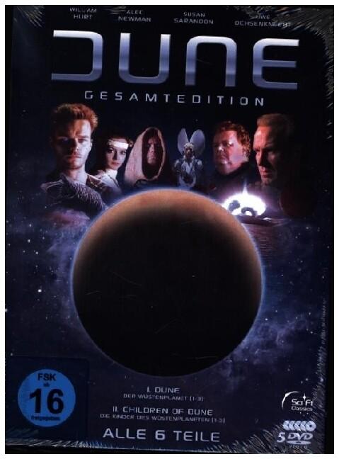 Dune Gesamtedition (Der Wüstenplanet & Children of Dune) (Fernsehjuwelen) (5 DVDs)