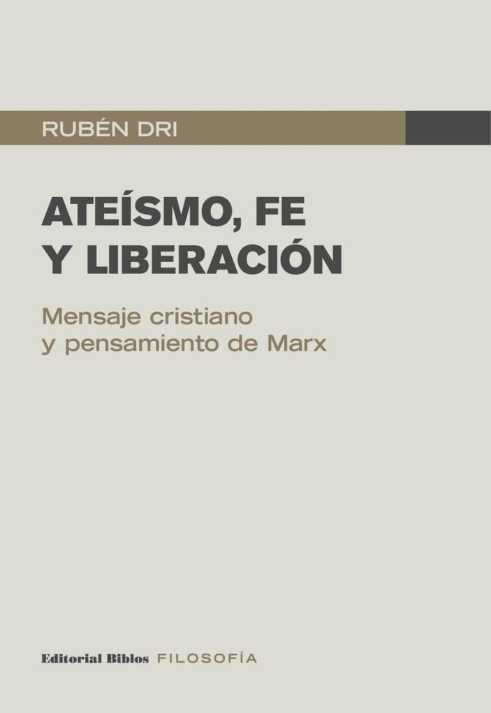 Ateísmo, fe y liberación