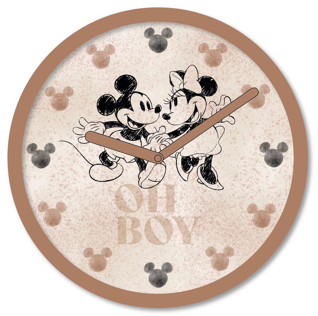 MICKEY MOUSE (BLUSH) CLOCK