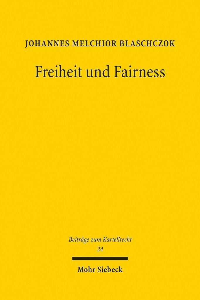 Freiheit und Fairness