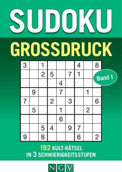 Sudoku Großdruck - Band 1